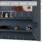 Mutsault Key Holder for Wall, Mail Organizer Wall Mounted - Image 4