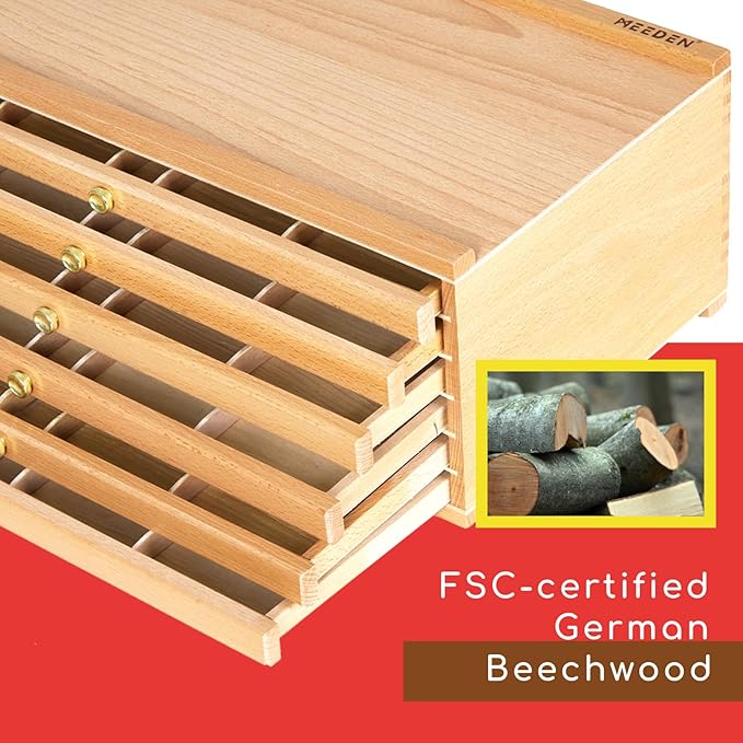MEEDEN 6-Drawer Artist Supply Storage Box - Image 3