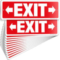 iSYFIX Exit Signs 12 Pack 12x4 Inch by iSYFIXPREMIUMSIGNS