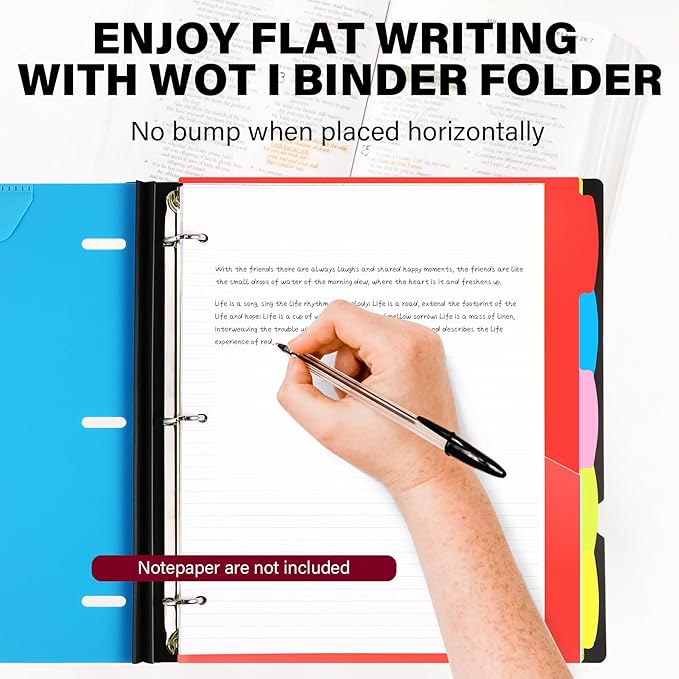 WOT I Telescoping Project Organizer 2-Pack, Refillable Binder - Image 5
