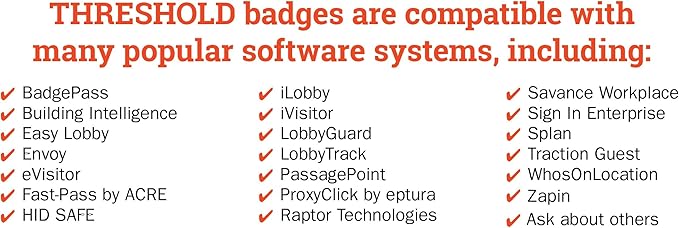 Threshold 3.25 Inch Tab Expiring Visitor Badges on a Roll | 4 Rolls Compatible - Image 7