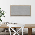 Amanti Art Silver Framed Magnetic Board 14x26 Small Vision Board - Image 5