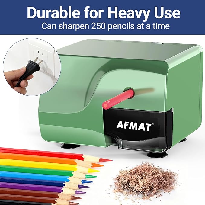 AFMAT Electric Pencil Sharpener - Image 5