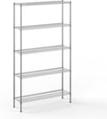 Regal Altair 14" Deep x 48" Wide x 86" Height Wire Shelving Kit | 5-Tier | NSF by Regal+Altair