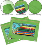 YoeeJob Pencil Pouch for 3 Ring Binder, Zipper Pencil Pouches Bulk, Pencil Case - Image 3