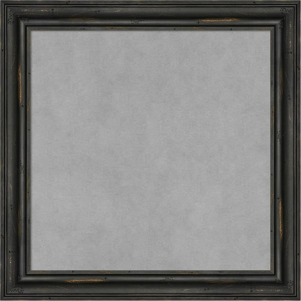 Amanti Art Black Framed Magnetic Board 19x19 Small Vision Board