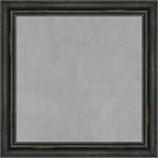 Amanti Art Black Framed Magnetic Board 19x19 Small Vision Board by AmantiArt