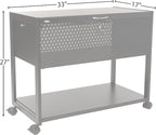 Safco Mobile File Cart, Fits Letter and Legal-Size Hanging Folders, Includes a - Image 3