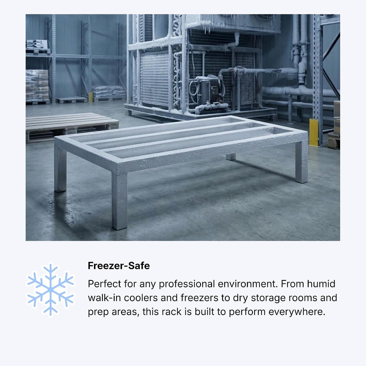 60'' x 20'' x 12'' aluminum welded nsf, package contents