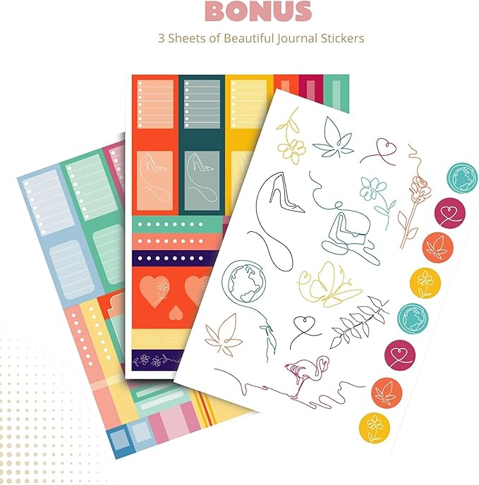 Bullet Dotted Journal – 140gsm Bleed Proof Thick White Paper – 200 Numbered Dot - Image 5