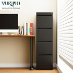 Yukimo 4 Drawer File Cabinet - Image 2
