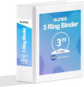 SUNEE 3 Ring Binder 3 Inch 1 Pack by SUNEE