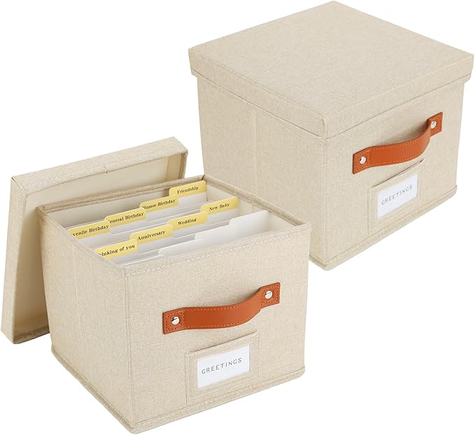 TARSUKA Greeting Card Organizer by TARSUKA