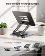 LOXP Adjustable Tablet Stand, 360 Rotating iPad Stand - Image 3