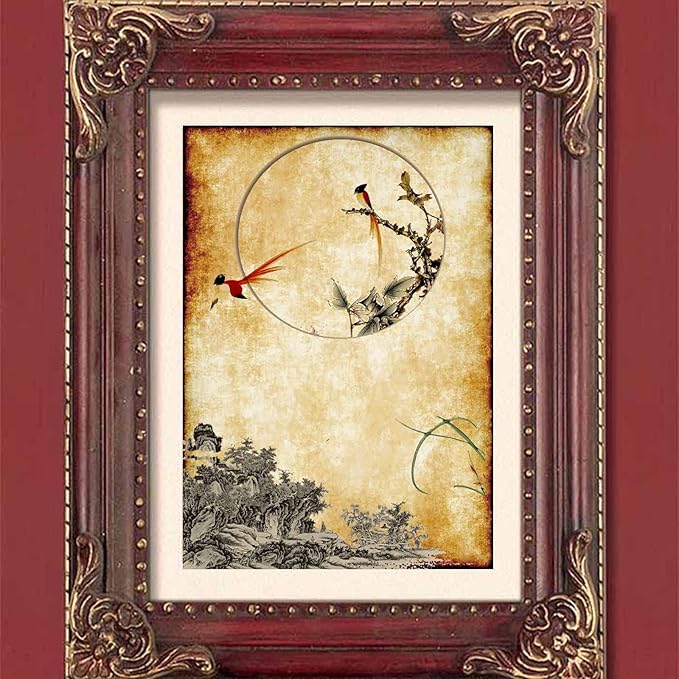 50 Stationery Vintage Antique Design Printing/Writing Papers 8.5 x 11 in - Image 4