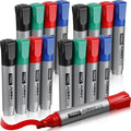 Fuutreo 16 Pcs Jumbo Size Permanent Markers Bulk Large Chisel Tip Permanent by Fuutreo