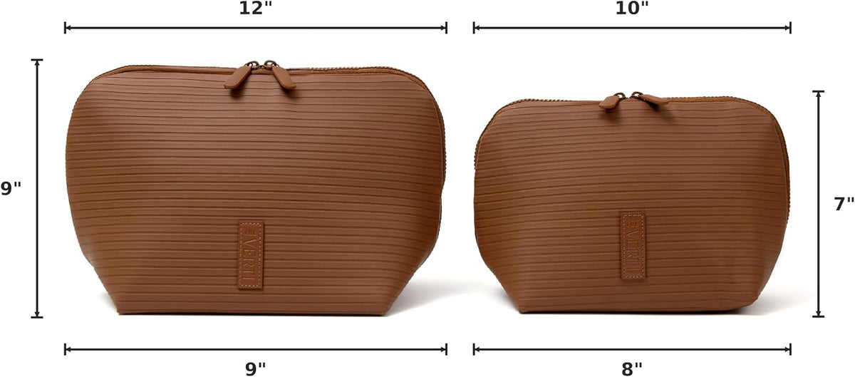 THE VERTI-Vertical Waterproof Makeup & Toiletry Bag | 23-Pocket Organizer...