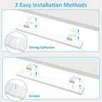 maylit Under Cabinet Lighting Plug in, 14 Inch Linkable Ultra Bright LED Light - Image 5