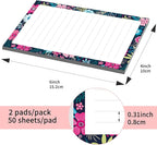 SXboxing Sticky Notes 4X6 Inches, 2 Pack Large Cute Self-Stick Pads, Bright - Image 4