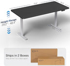 VIVO Electric 71 x 36 in Standing Desk, Memory Height Adjustment, 1B Series - Image 3