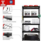 Shuntong The Atlas 30" W x 12" D x 60" H Adjustable Garage Storage Shelves Load - Image 5