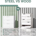 Letaya 3 Drawer File Cabinets - Image 5