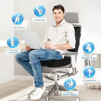 CloudBliss Seat Cushion, Office Chair Cushion, Car Seat Cushions, Lumbar - Image 5