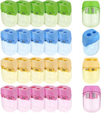 Small Pencil Sharpener for Kids, BOPART 24pcs Colored Pencil Sharpeners Manual by BOPART-ENJOYYOURLIFEALWAYSBYYOURSIDE