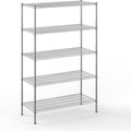 Regal Altair 21" Deep x 48" Wide x 74" Height Wire Shelving Kit | 5-Tier | NSF