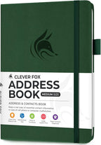 Clever Fox Address Book with alphabetic tabs by CleverFox