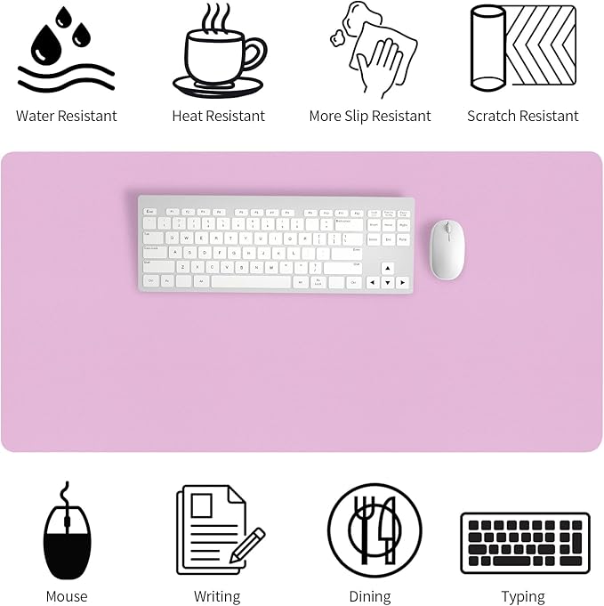 Bloss Purple Desk Mat, Desk Matt - Image 3