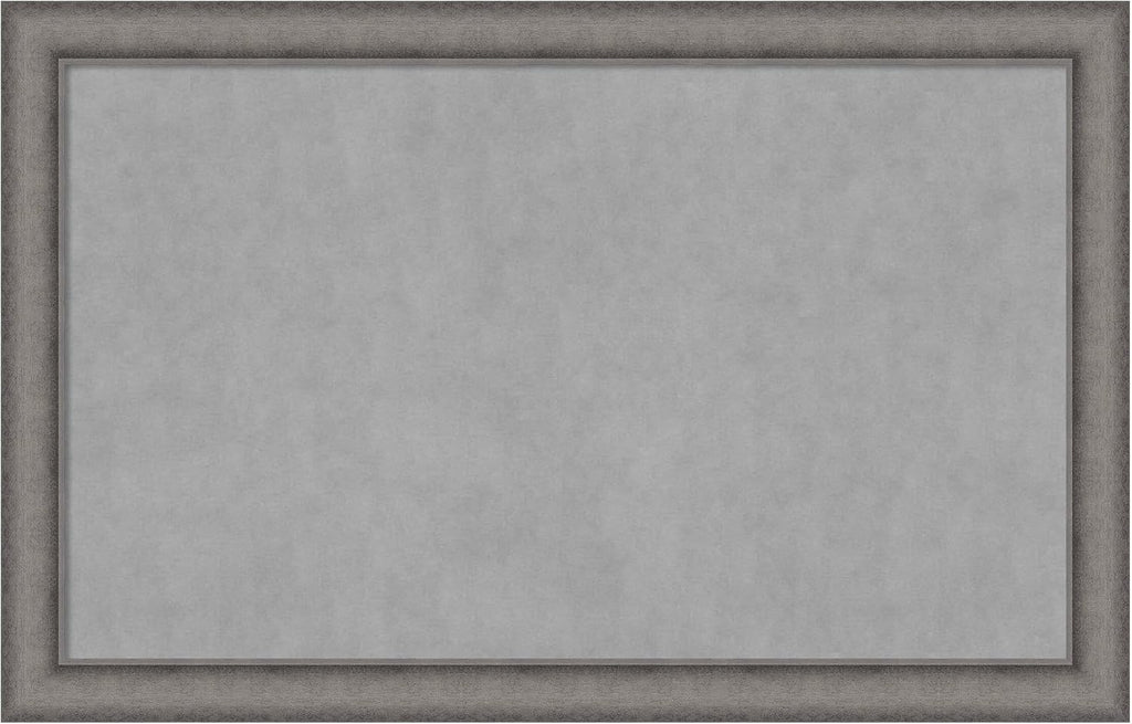 Amanti Art Grey Framed Magnetic Board 28x44 Large Vision Board