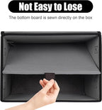 Bagnizer Large 22 Quart Linen Fabric Foldable Storage Bin Cube Organizer Basket - Image 4