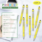Zonon 38 Pieces Rubberized Ballpoint Pen - Image 2