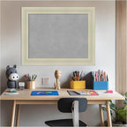Amanti Art Silver Framed Magnetic Board 23x29 Medium Vision Board - Image 6