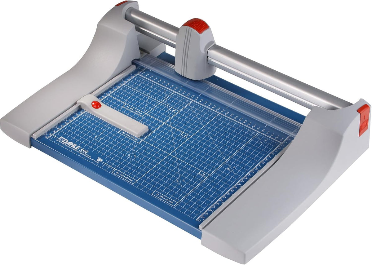 Dahle 440 Premium Rotary Trimmer, 14" Cut Length, 30 Sheet Capacity, Sel...