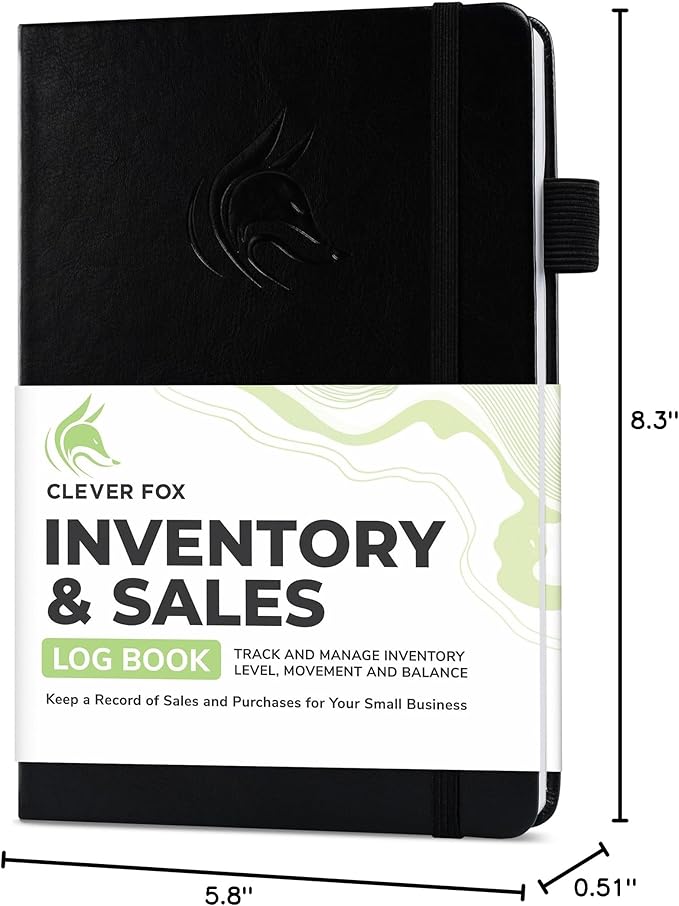 Clever Fox Inventory & Sales Log Book - Image 8