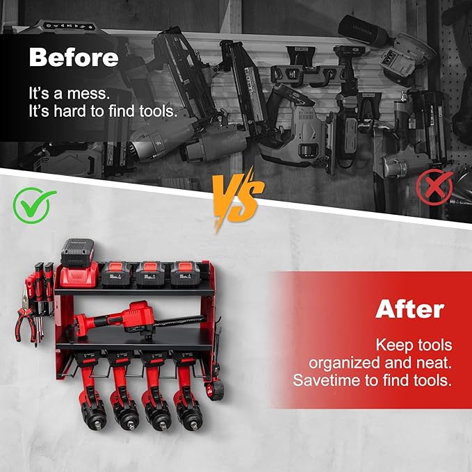 Power Tool Organizer Wall Mount - Image 5