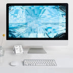 Clear Acrylic Business Card Holder, 2 Tier Premium Acrylic Clear Business Card - Image 5