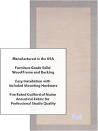 ATS Acoustics Home Office Residential Acoustic Treatment Room Kit Sound - Image 6