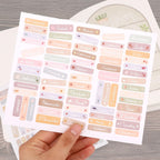 12pcs Bible Reading Tracker Stickers with Labels | Classic Bible Book Shelf Stickers for Christian & Books Readers Gifts Study Supplies for Deeper Reading in The Book