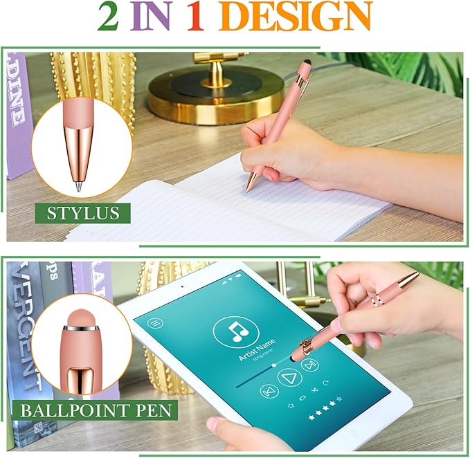 Zonon 38 Pieces Rubberized Ballpoint Pen - Image 5
