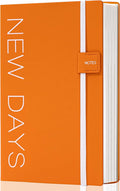 CAGIE Leather Notebook Journal for Men, 100 GSM 256 Pages Lined Journals for by CAGIE