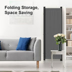 Kecreque Privacy Screen Room Divider as Dressing Screen 4 Panel Wall Room - Image 8