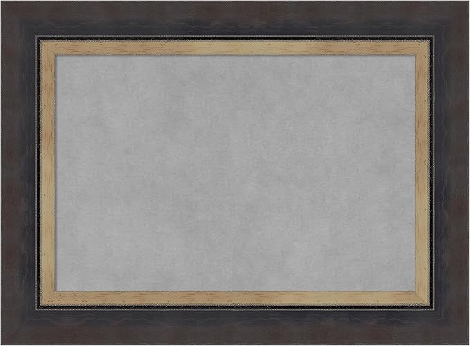 Amanti Art Black Framed Magnetic Board 17x23 Small Vision Board by AmantiArt