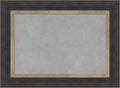 Amanti Art Black Framed Magnetic Board 17x23 Small Vision Board by AmantiArt