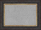 Amanti Art Black Framed Magnetic Board 17x23 Small Vision Board by AmantiArt