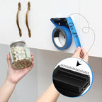 Kitchen Tape Dispenser for Labeling, Fits 0.94" Painter's Tape, Wall Mounted - Image 2