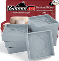 Furniture Coasters 8 Pcs 2”- Furniture Caster Cups Non Slip Furniture Pads by Yelanon