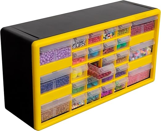 Akro-Mils 26-Drawer Plastic Drawer Storage Cabinet - Image 10